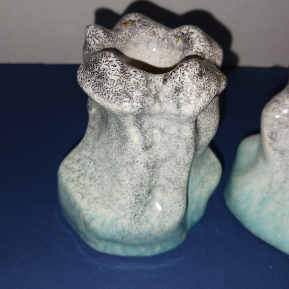 Gouda Holland Abstract Candle Holders, Rare - Picture 4 of 8